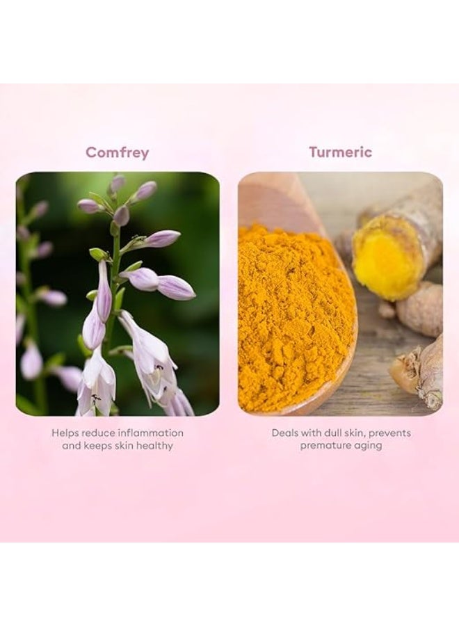 VLCC Skin Whitening Facial Kit - 25g X 3 (75g) (Pack of 3) | Pore Minimizing, Exfoliating and Brightening Skin | Helps Brighten Skin Tone | Even Complexion With Comfrey & Turmeric. - Image 4
